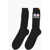 DSQUARED2 Cotton And Nylon Pac-Man Long Socks With Ribbed Detail Black
