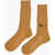 DSQUARED2 Ribbed Long Socks Beige