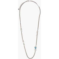 Coliere DSQUARED2 Logoed Metal Chain Smurfs Necklace