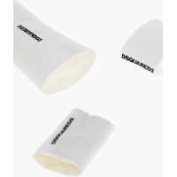 Inele pentru Barbati - Inele DSQUARED2 Fabric Rings Set With Contrasting Logo Black & White Barbati (BM 18497434) - B-mall.ro