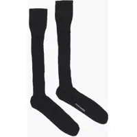 Sosete Solid Color Long Socks With Glitter Detail Barbati