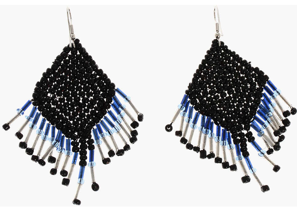Cercei DSQUARED2 Earrings With Beaded Pendants Blue Femei (BM 18497680) 3