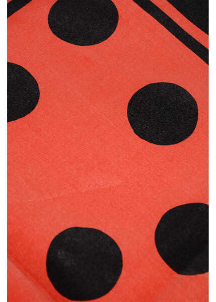 Esarfe Tom Ford Polka Dot Patterned Silk Pocket Square Red Barbati (BM 18497698) 2