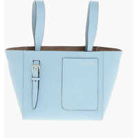 Genti de mana Textured Leather Soft Micro Hand Bag Femei
