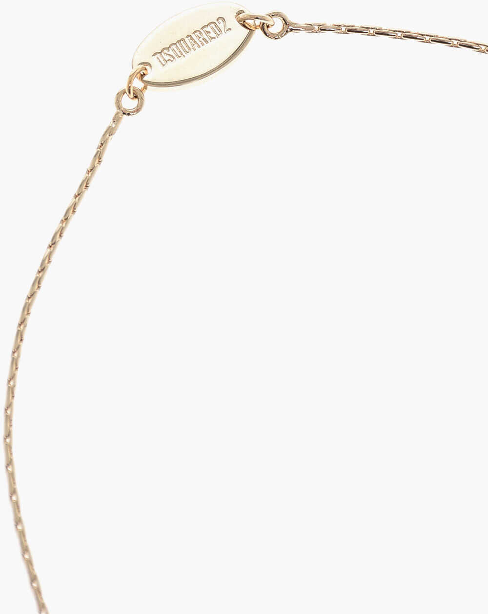 Coliere DSQUARED2 Golden Effect Necklace With Lobster Pendant Gold Femei (BM 18497824) 3