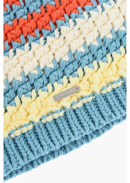 Caciuli DSQUARED2 Braided Cotton Beanie Multicolor Barbati (BM 18497827) 2