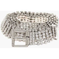 Curele Slim Belt Embellished With Jewels 25Mm Femei