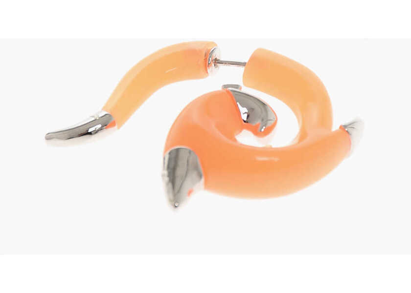 Cercei DSQUARED2 Flams Single Earrings Orange Femei (BM 18497845) 2