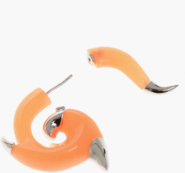 Cercei DSQUARED2 Flams Single Earrings Orange Femei (BM 18497845) 3