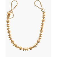 Coliere Solid Color Golden Effect Brass Necklace Femei