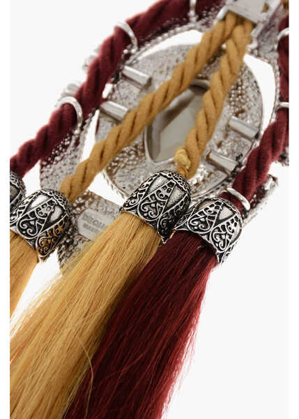 Coliere DSQUARED2 Maxi Necklace With Stone And Tassels Yellow Femei (BM 18497884) 3