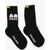 DSQUARED2 Cotton And Nylon Pac-Man Long Socks With Ribbed Detail Black