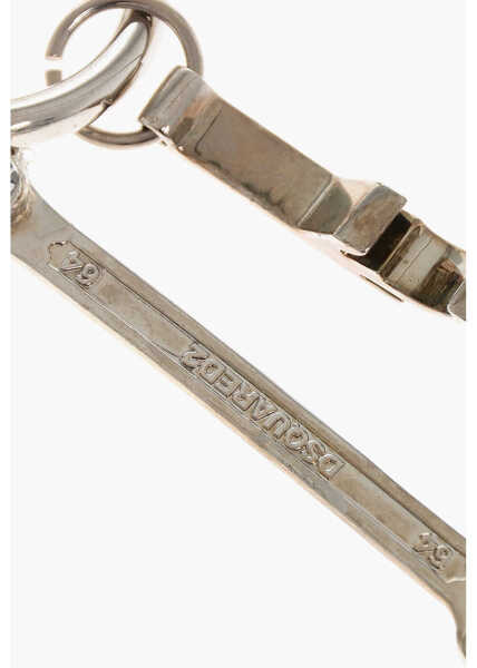 Brelocuri DSQUARED2 Logoed Metal Keyrings Silver Barbati (BM 18497896) 3
