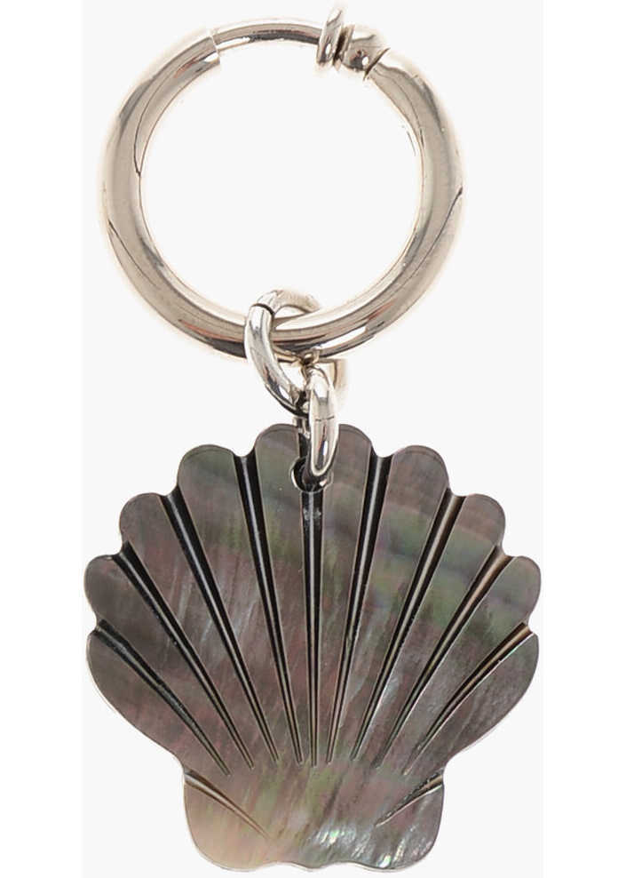 Cercei DSQUARED2 Iridescent Effect Shell- Shaped Pendant Single Earring Multicolor Femei (BM 18497899) 1