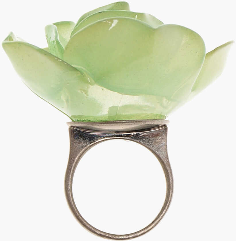 Inele DSQUARED2 Ring With Maxi Rose Green Femei (BM 18497905) 3