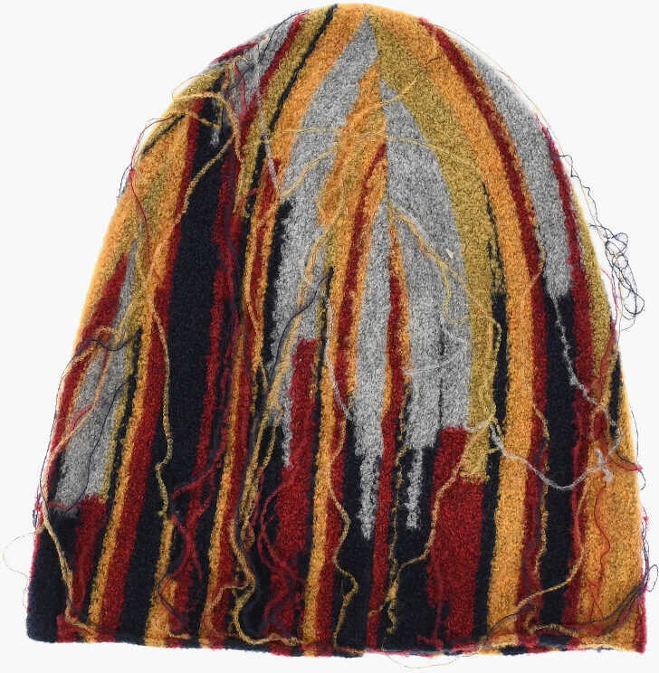 Caciuli DSQUARED2 Multicolor Wool And Nylon Beanie Multicolor Barbati (BM 18497908) 3