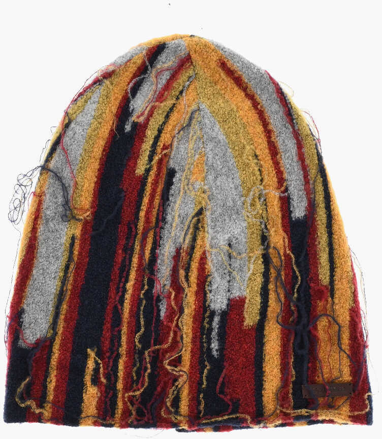 Caciuli DSQUARED2 Multicolor Wool And Nylon Beanie Multicolor Barbati (BM 18497908) 1