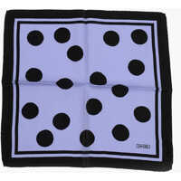 Esarfe Polka Dot Patterned Silk Pocket Square Barbati