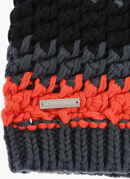 Caciuli DSQUARED2 Braided Cotton Beanie Multicolor Barbati (BM 18498034) 2