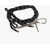 DSQUARED2 Rope Hike Belt With Carbiner Black