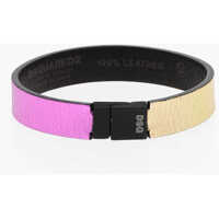 Bratari Leather Bracelet With Metallic Details Femei