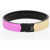 DSQUARED2 Leather Bracelet With Metallic Details Black
