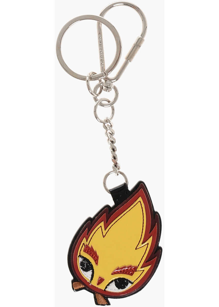 Brelocuri DSQUARED2 Metal Dean&Dan Keyring With Pendant Multicolor Femei (BM 18498223) 1