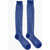 DSQUARED2 Ribbed Long Socks Blue