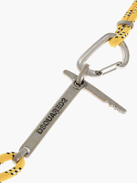 Curele DSQUARED2 Rope Hike Belt With Carbiner Yellow Barbati (BM 18498265) 3