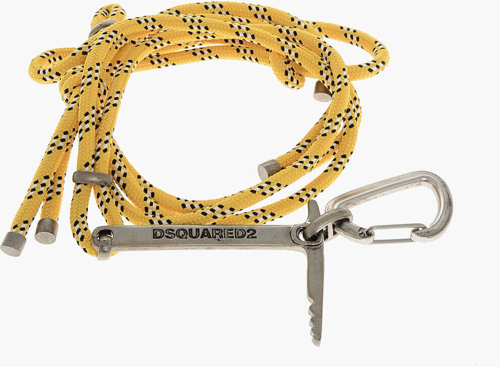 Curele DSQUARED2 Rope Hike Belt With Carbiner Yellow Barbati (BM 18498265) 1