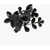 DSQUARED2 Embellished Flower And Jewelry Ring Black