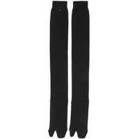Sosete Ribbed Solid Color Tabi Long Socks Femei