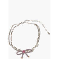 Pulovere Chain Choker With Rhinestone Bow Femei