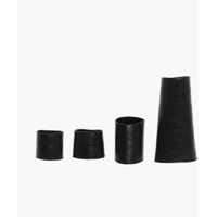 Inele Faux Leather Rings Set Femei