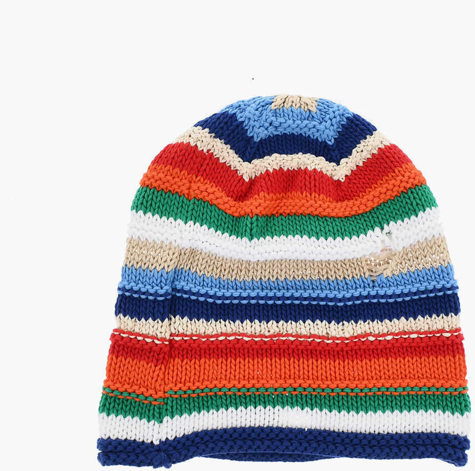 Caciuli DSQUARED2 Multicolor Linen And Cotton Beanie Multicolor Barbati (BM 18498616) 3