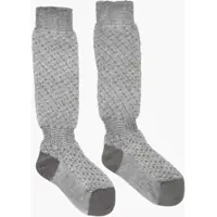 Sosete Metallic Fabric Perforated Socks Barbati