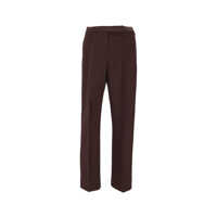 Pantaloni casual Max Mara Long Trouser Okra Femei