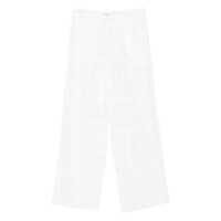 Pantaloni casual TOTÊME TOTEME Trousers White Femei