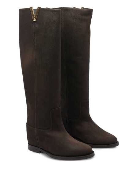Bocanci Via Roma 15 Via Roma 15 Boots BROWN Femei (BM 18499143) 3