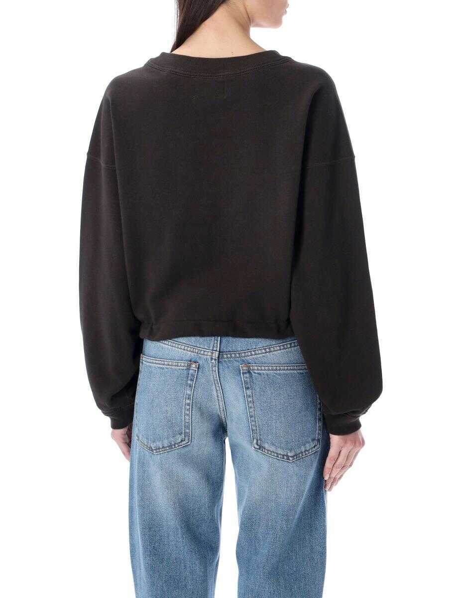 Bluze de trening Isabel Marant Isabel Marant toile Margo Cropped Hoodie FADED BLACK Femei (BM 18499254) 2