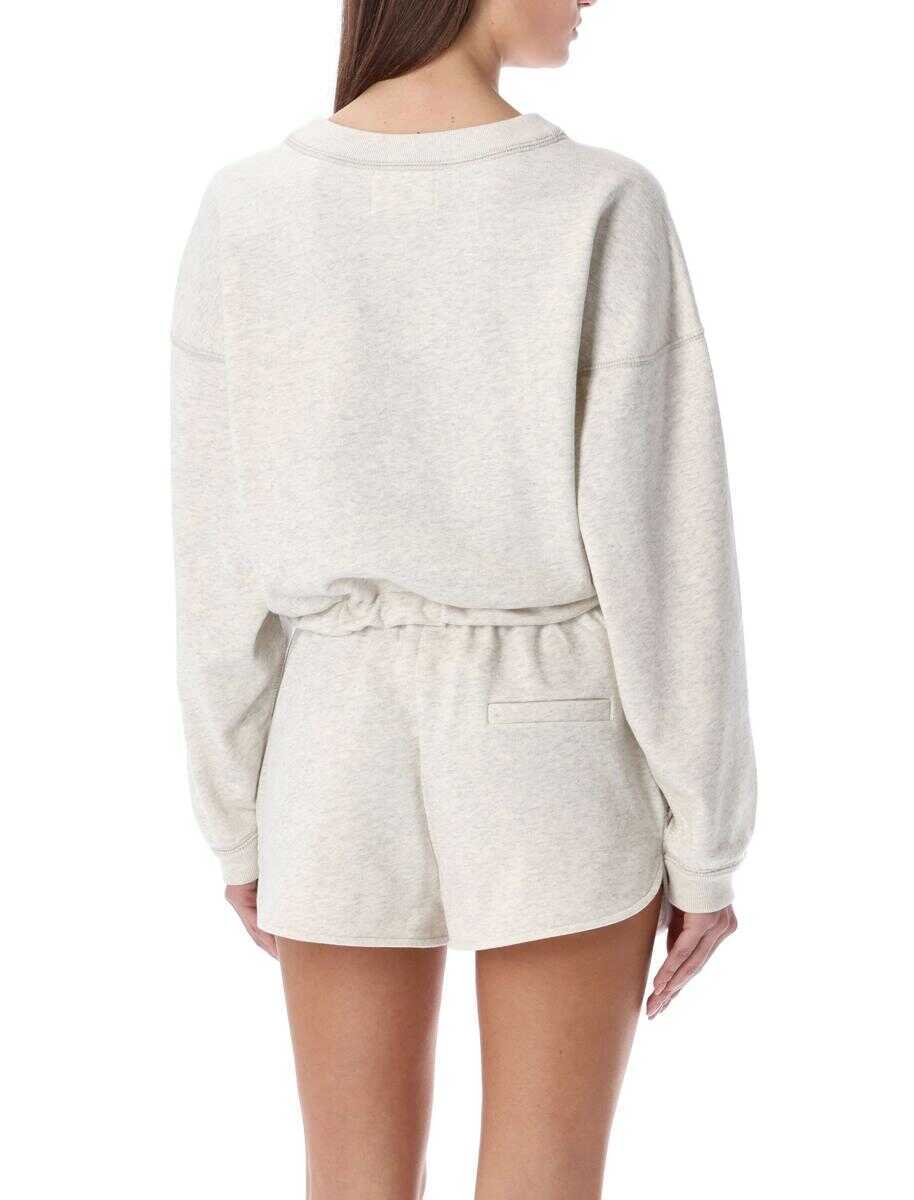Bluze de trening Isabel Marant Isabel Marant toile Margo Cropped Hoodie Beige Femei (BM 18499257) 2