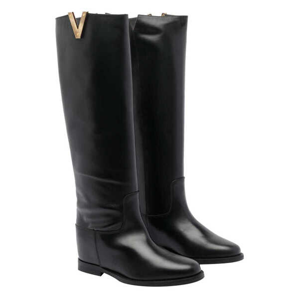 Bocanci Via Roma 15 Via Roma 15 Boots Black Femei (BM 18499617) 2