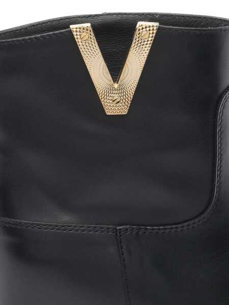 Bocanci Via Roma 15 Via Roma 15 Boots Black Femei (BM 18499620) 4