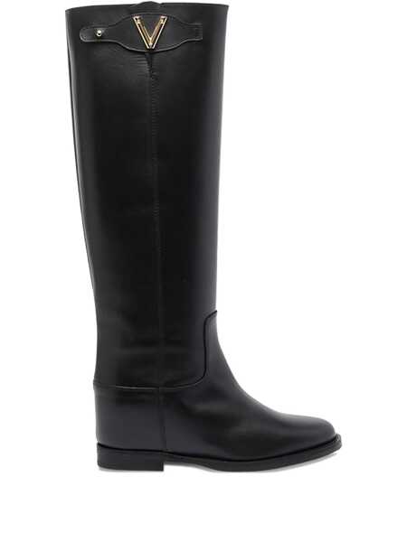Bocanci Via Roma 15 Via Roma 15 Boots Black Femei (BM 18499671) 1
