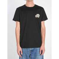 Tricouri Moncler T-Shirt With Double Logo Patches