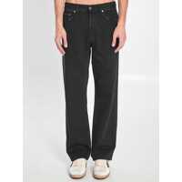 Blugi Black Vintage-Effect Jeans Barbati