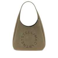 Genti de mana Stella McCartney Large Perforated Shoulder Bag Femei