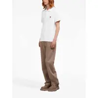 Tricouri Polo AMI Paris Dama - Tricouri Polo AMI Paris AMI Paris Ami De Coeur Polo Shirt WHITE Femei (BM 18501042) - B-mall.ro