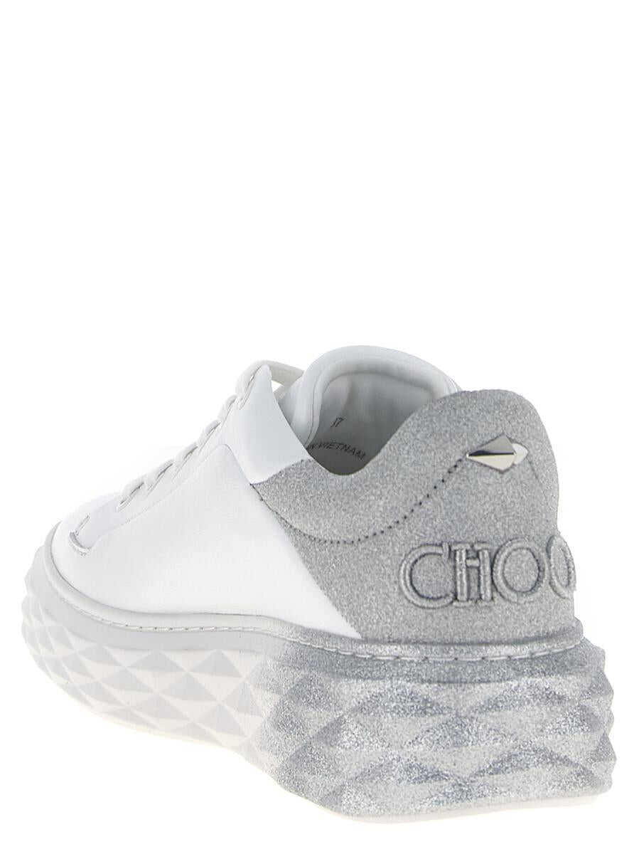 Sneakers Jimmy Choo Jimmy Choo Diamond Maxi F Ii Sneakers SILVER Femei (BM 18501312) 3