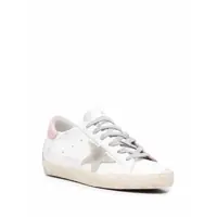 Incaltaminte Golden Goose Dama - Sneakers Golden Goose Golden Goose Super Star Leather Upper And Heel Suede Star And Spur Cream Sole Shoes WHITE Femei (BM 18501996) - B-mall.ro